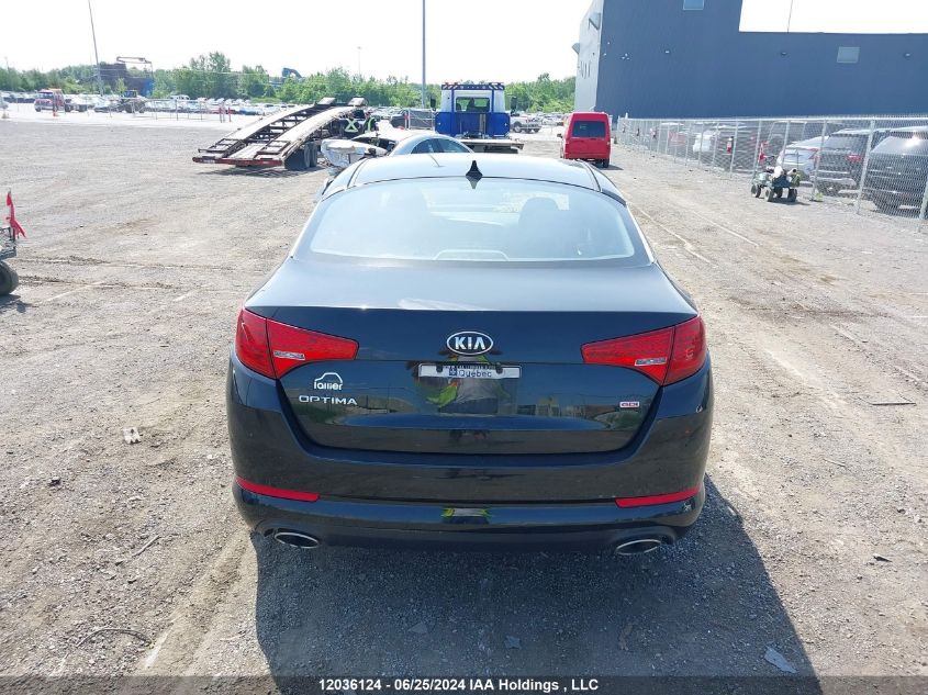 2013 Kia Optima VIN: KNAGM4A72D5372435 Lot: 12036124