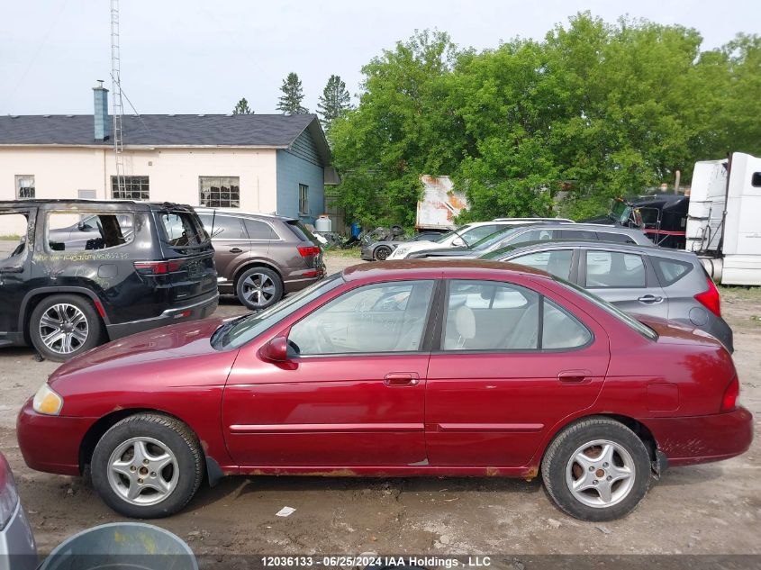 2001 Nissan Sentra Xe/Gxe VIN: 3N1CB51D21L470673 Lot: 12036133