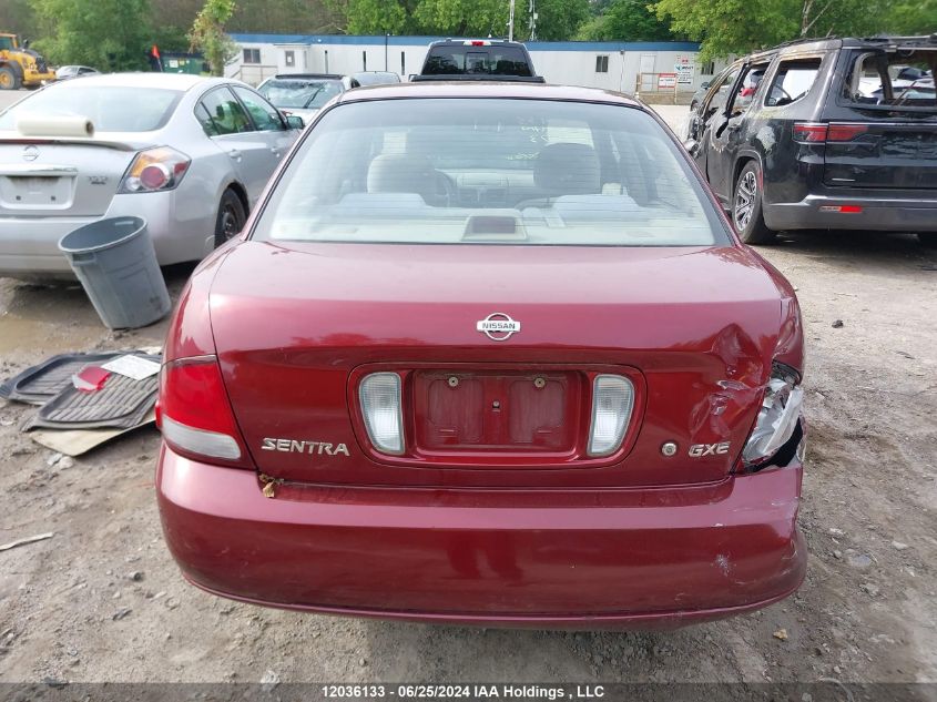 2001 Nissan Sentra Xe/Gxe VIN: 3N1CB51D21L470673 Lot: 12036133