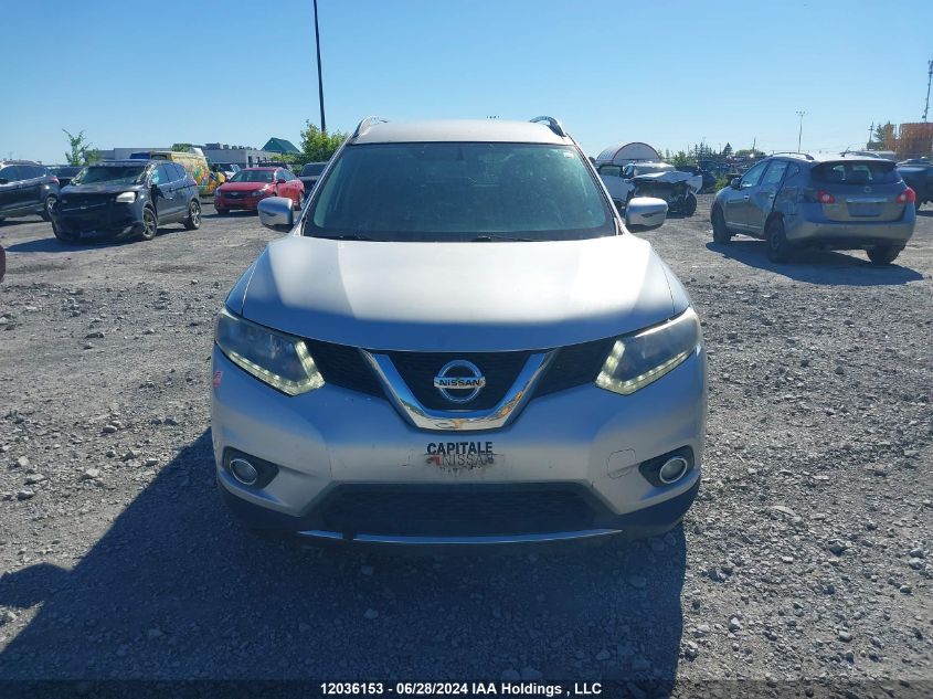 2016 Nissan Rogue VIN: 5N1AT2MV8GC804015 Lot: 12036153