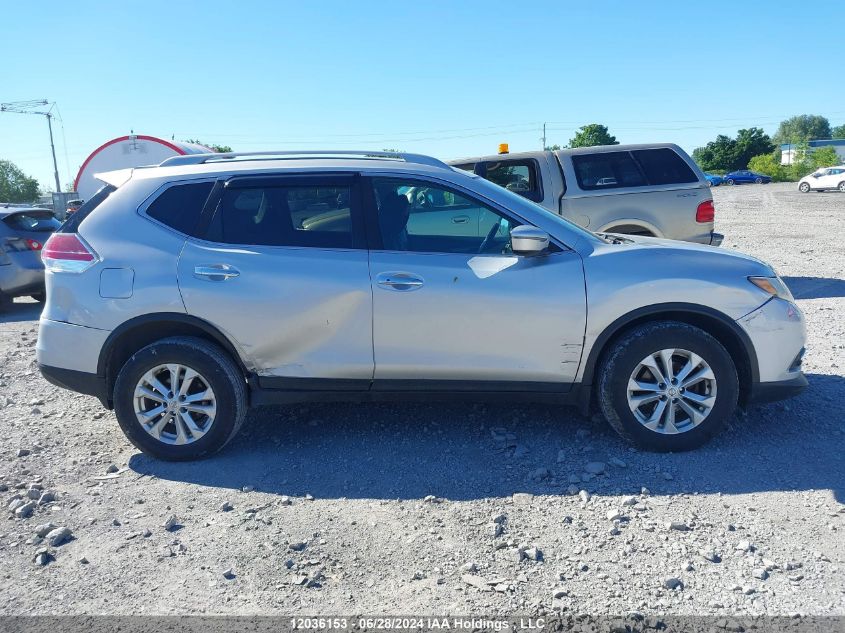 2016 Nissan Rogue VIN: 5N1AT2MV8GC804015 Lot: 12036153