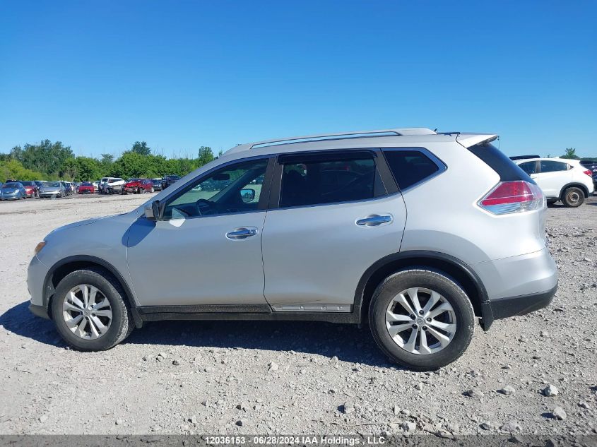 2016 Nissan Rogue VIN: 5N1AT2MV8GC804015 Lot: 12036153