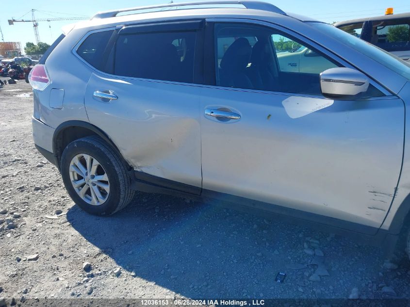 2016 Nissan Rogue VIN: 5N1AT2MV8GC804015 Lot: 12036153