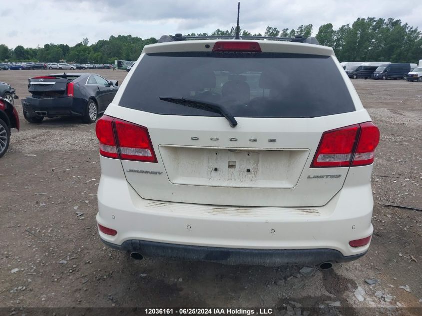 2016 Dodge Journey Sxt/Limited VIN: 3C4PDCCG0GT247156 Lot: 12036161