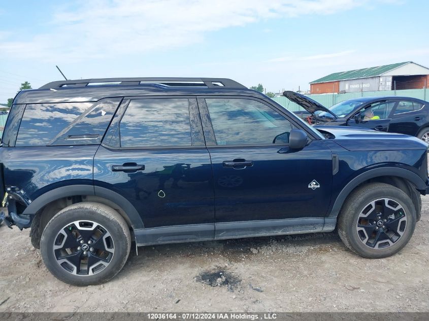 2022 Ford Bronco Sport Outer Banks VIN: 3FMCR9C69NRE14307 Lot: 12036164