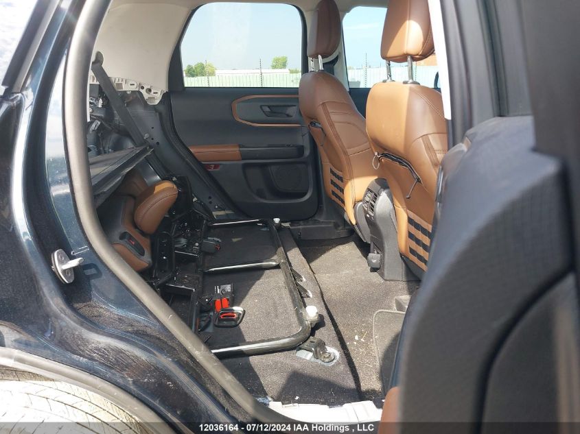 2022 Ford Bronco Sport Outer Banks VIN: 3FMCR9C69NRE14307 Lot: 12036164