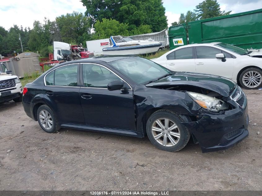 2013 Subaru Legacy VIN: 4S3BMGB63D3037345 Lot: 12036176