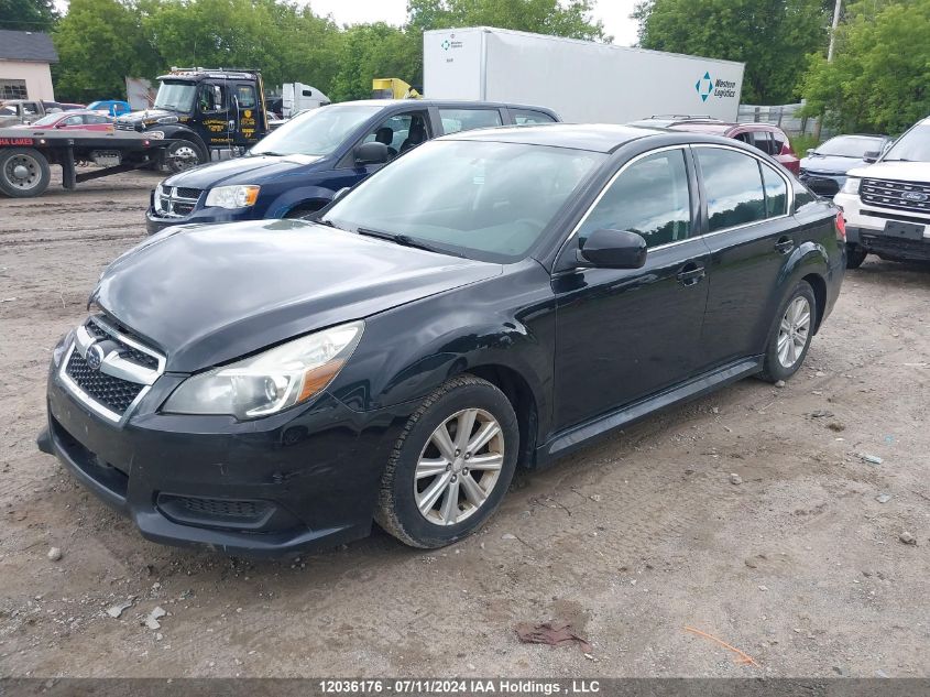 2013 Subaru Legacy VIN: 4S3BMGB63D3037345 Lot: 12036176