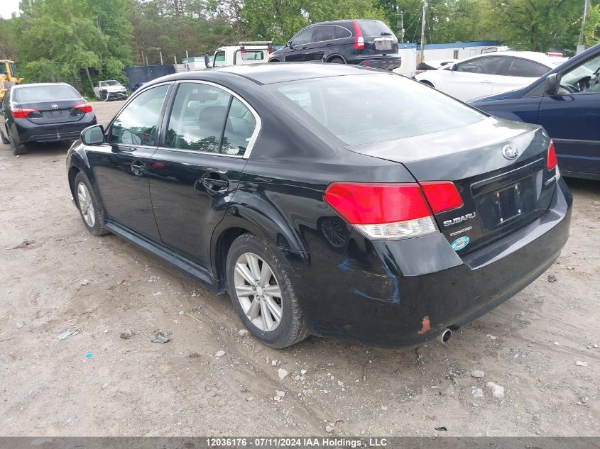 2013 Subaru Legacy VIN: 4S3BMGB63D3037345 Lot: 12036176