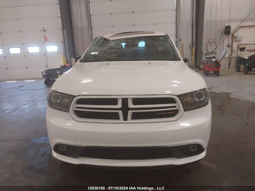 2017 Dodge Durango Gt VIN: 1C4RDJDG2HC600828 Lot: 12036180