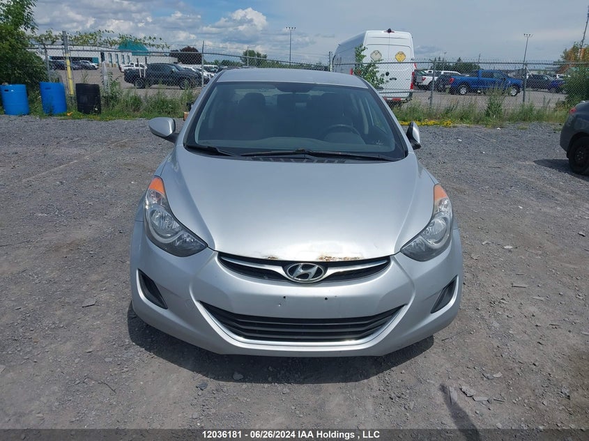 2012 Hyundai Elantra Gl VIN: 5NPDH4AEXCH127969 Lot: 12036181