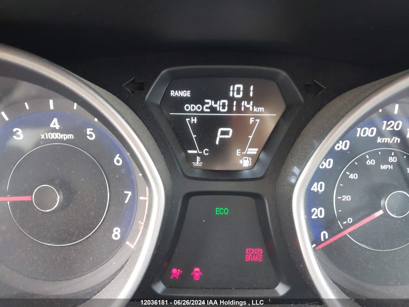 2012 Hyundai Elantra Gl VIN: 5NPDH4AEXCH127969 Lot: 12036181