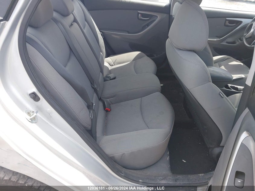 2012 Hyundai Elantra Gl VIN: 5NPDH4AEXCH127969 Lot: 12036181