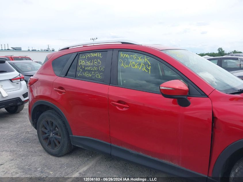 2015 Mazda Cx-5 Touring VIN: JM3KE4CY2F0486586 Lot: 12036183