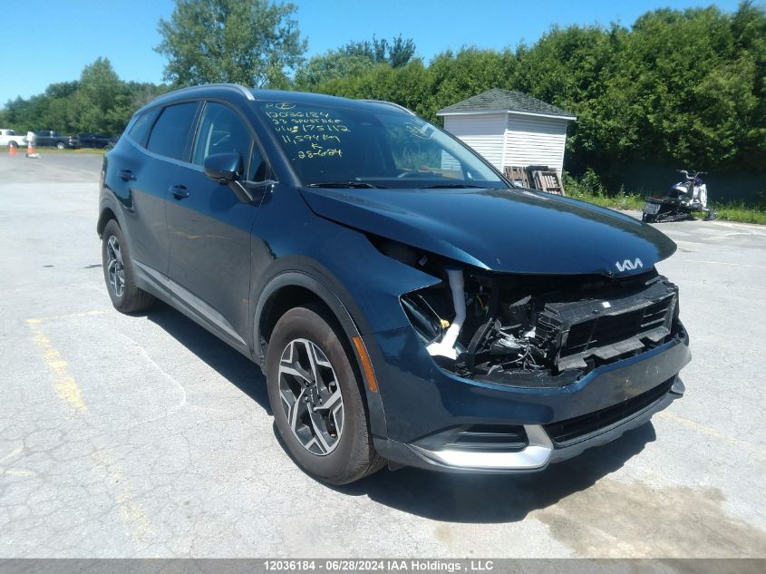 2023 Kia Sportage Lx VIN: KNDPU3AF5P7175112 Lot: 12036184