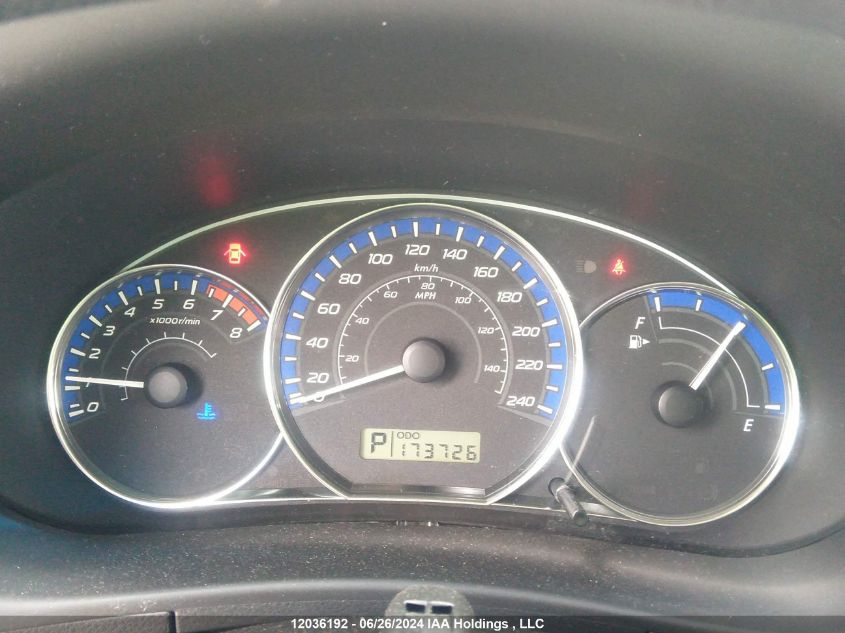 2011 Subaru Forester 2.5X VIN: JF2SHCBC5BH758142 Lot: 12036192