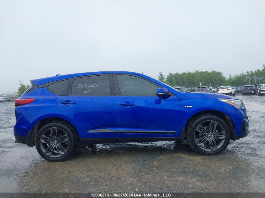 2020 Acura Rdx VIN: 5J8TC2H69LL804455 Lot: 12036213