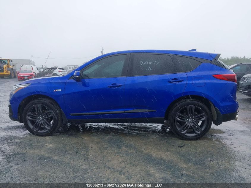 2020 Acura Rdx VIN: 5J8TC2H69LL804455 Lot: 12036213