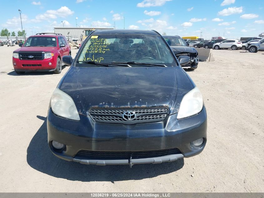 2007 Toyota Matrix Xr VIN: 2T1KR32E37C675091 Lot: 12036219