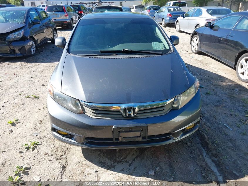 2012 Honda Civic Sdn VIN: 2HGFB2F94CH057082 Lot: 12036222