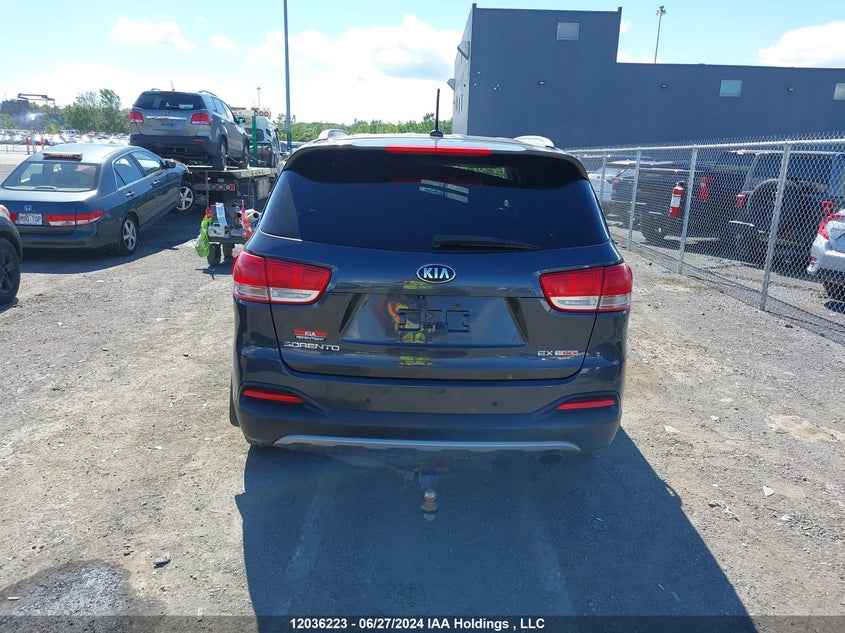 2016 Kia Sorento VIN: 5XYPHDA11GG124031 Lot: 12036223