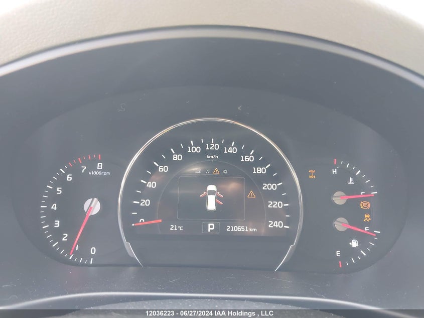 2016 Kia Sorento VIN: 5XYPHDA11GG124031 Lot: 12036223