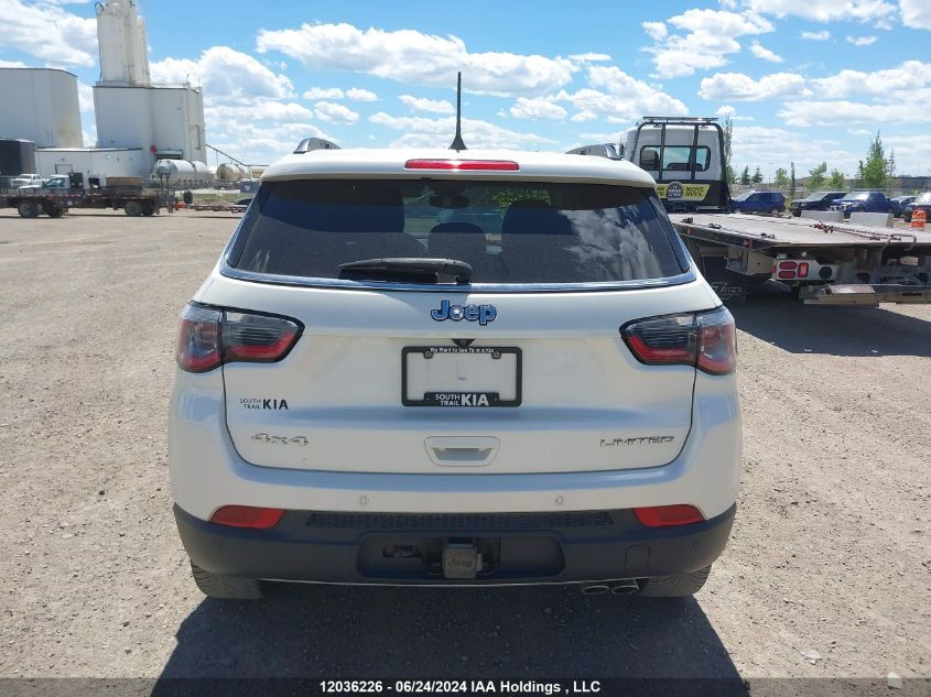 2018 Jeep Compass Limited VIN: 3C4NJDCB9JT238456 Lot: 12036226