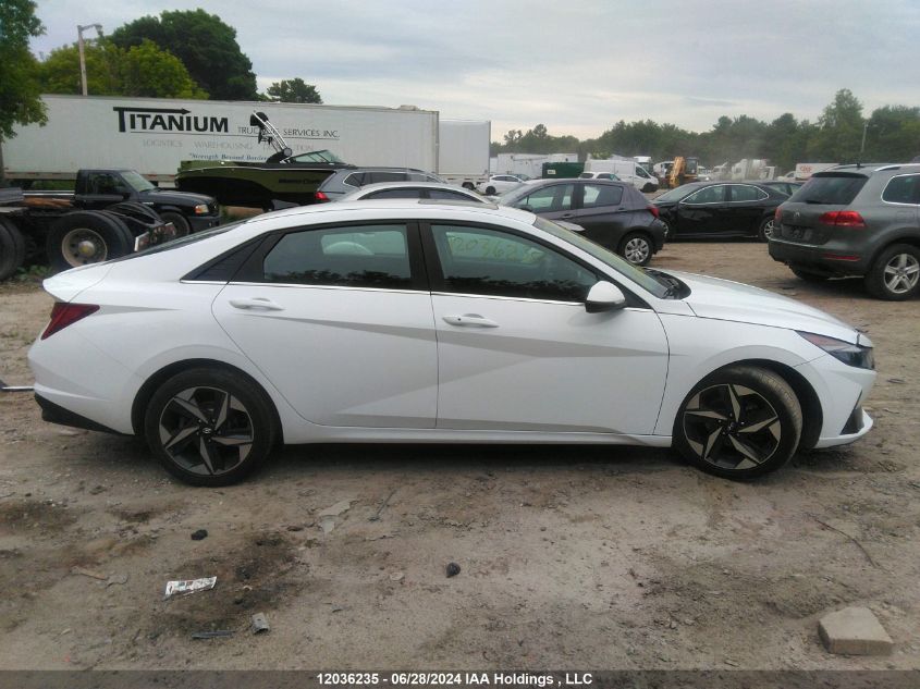 2023 Hyundai Elantra VIN: KMHLN4AJXPU034796 Lot: 12036235