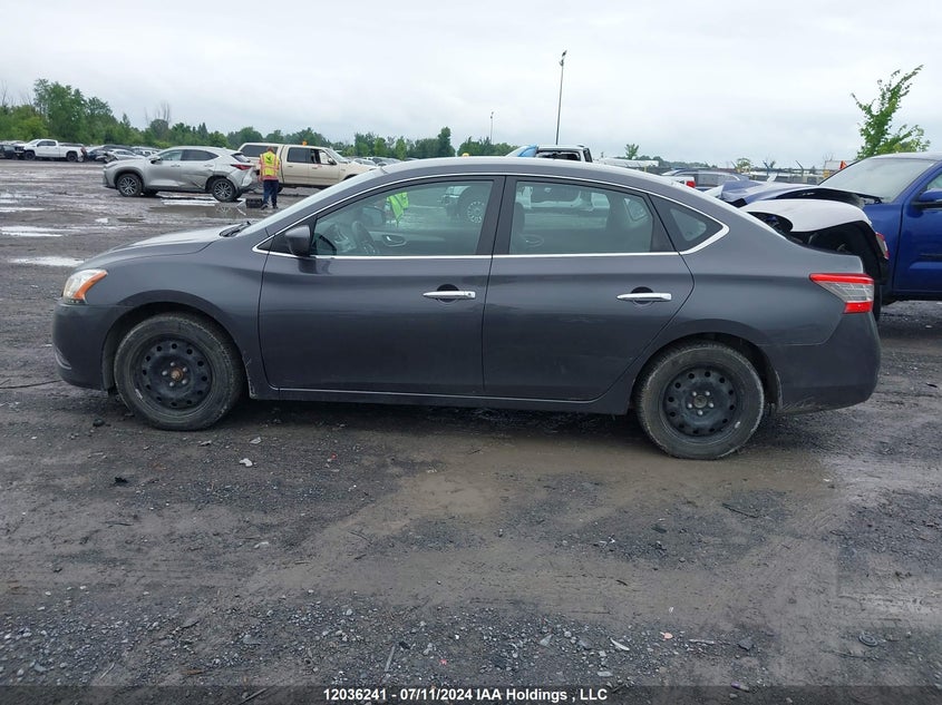 2013 Nissan Sentra VIN: 3N1AB7AP4DL715734 Lot: 12036241