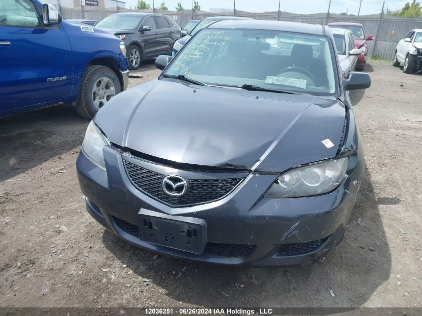 2006 Mazda Mazda3 VIN: JM1BK12F561514715 Lot: 12036251