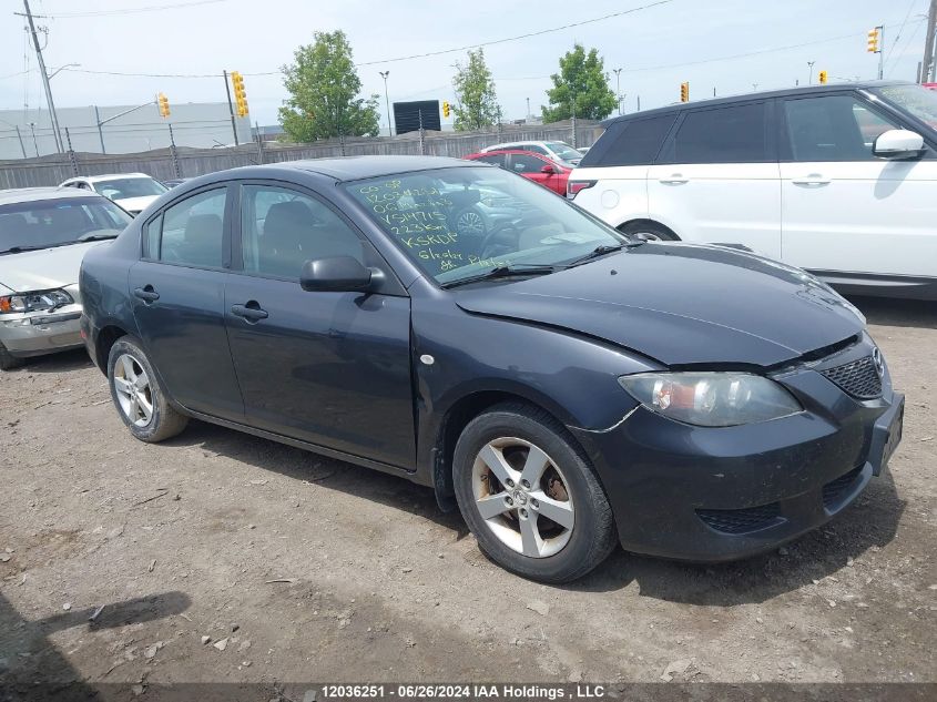 2006 Mazda Mazda3 VIN: JM1BK12F561514715 Lot: 12036251