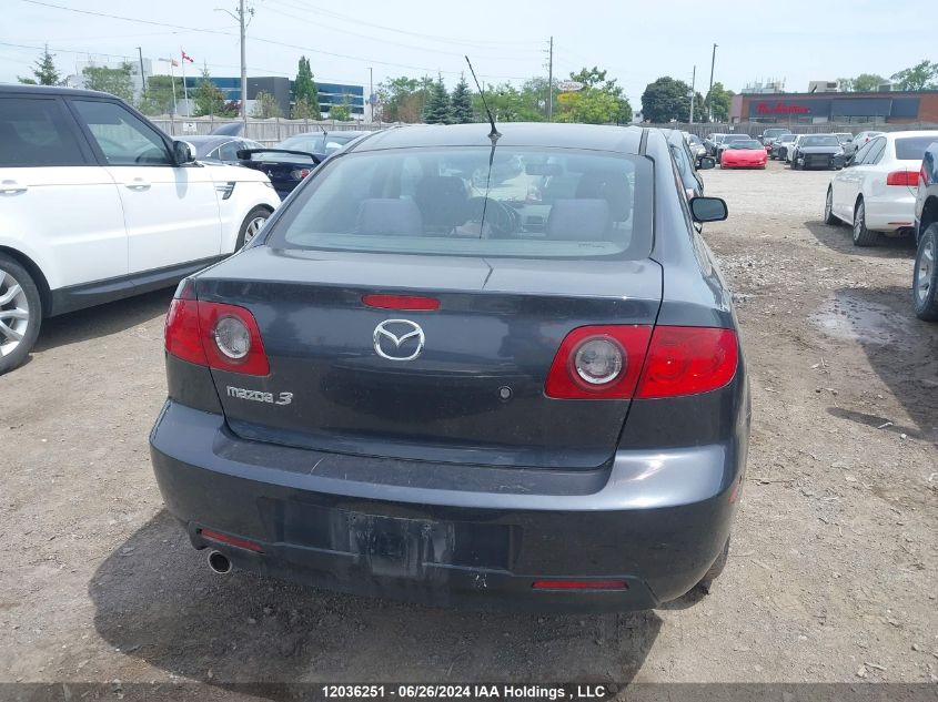 2006 Mazda Mazda3 VIN: JM1BK12F561514715 Lot: 12036251