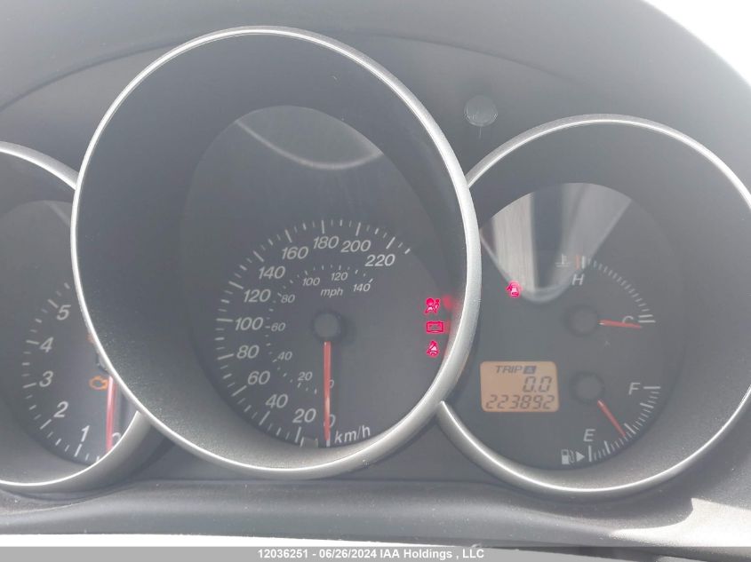 2006 Mazda Mazda3 VIN: JM1BK12F561514715 Lot: 12036251