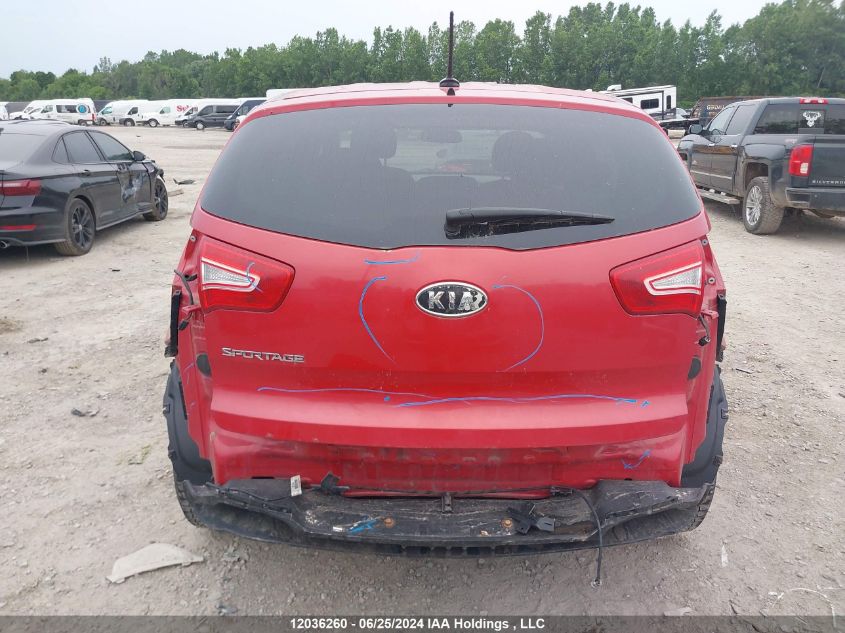 2012 Kia Sportage Lx VIN: KNDPBCA21C7241717 Lot: 12036260