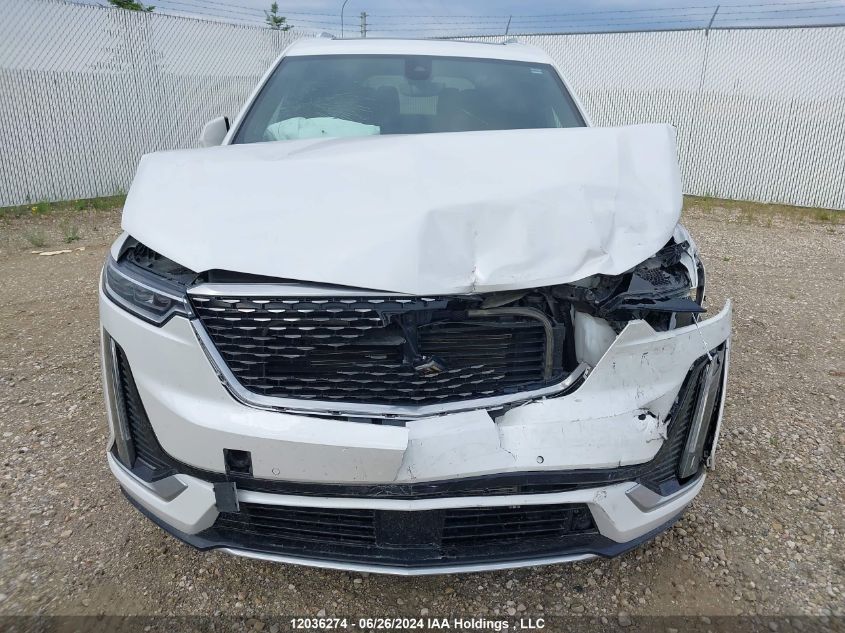 2022 Cadillac Xt6 Platinum Premium Luxury VIN: 1GYKPFRS7NZ108561 Lot: 12036274