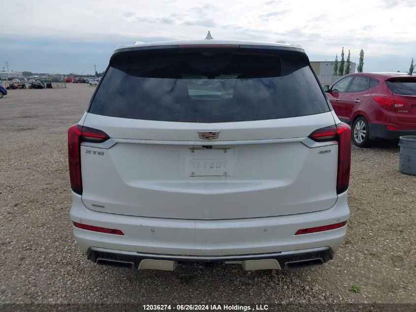 2022 Cadillac Xt6 Platinum Premium Luxury VIN: 1GYKPFRS7NZ108561 Lot: 12036274
