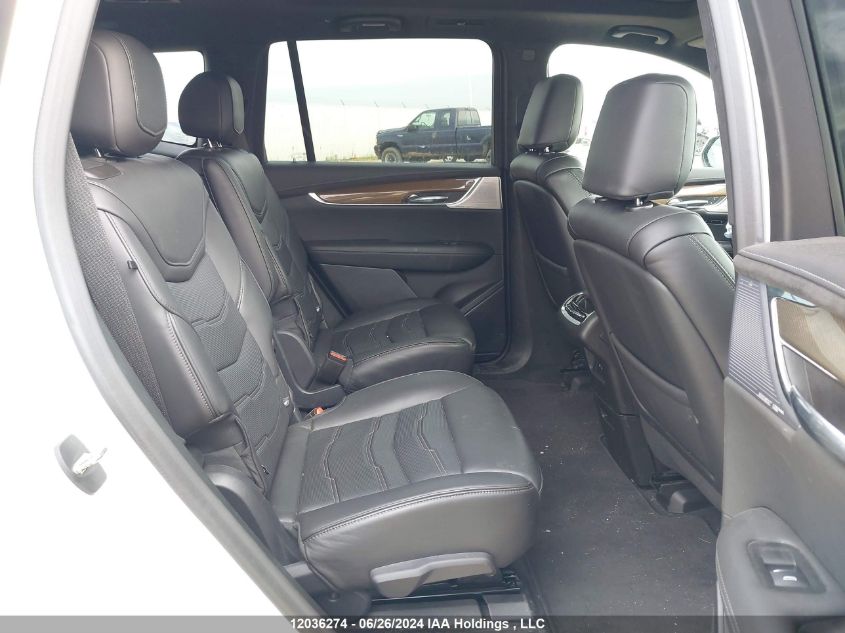 2022 Cadillac Xt6 Platinum Premium Luxury VIN: 1GYKPFRS7NZ108561 Lot: 12036274