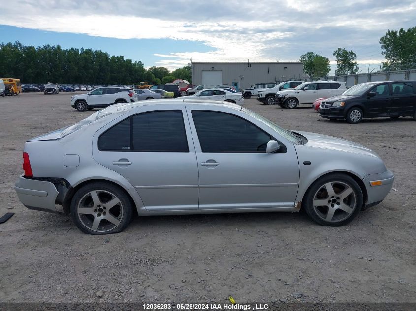 2002 Volkswagen Jetta VIN: 3VWSB69M52M145558 Lot: 12036283