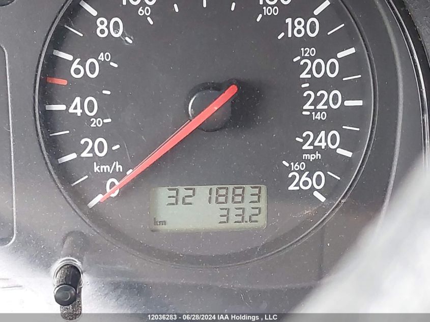 2002 Volkswagen Jetta VIN: 3VWSB69M52M145558 Lot: 12036283