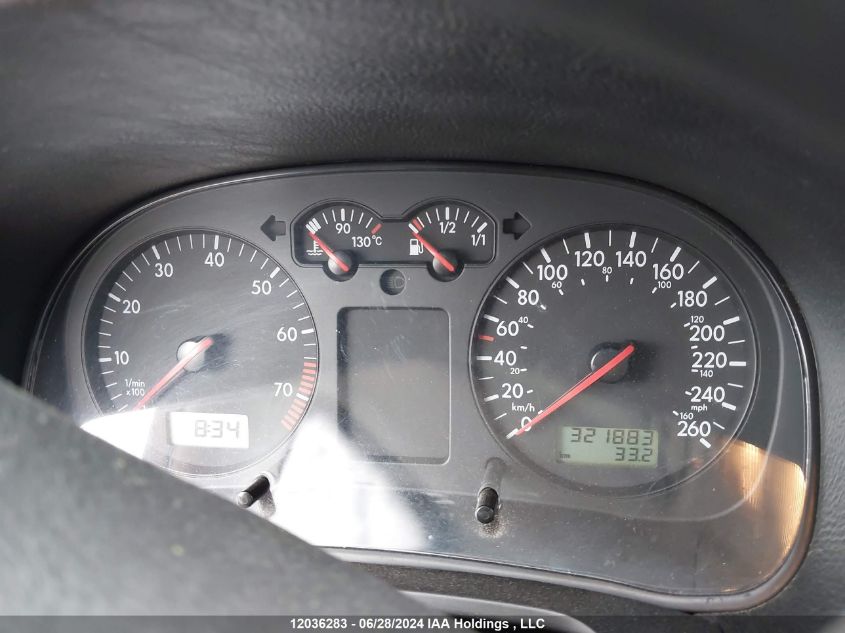 2002 Volkswagen Jetta VIN: 3VWSB69M52M145558 Lot: 12036283