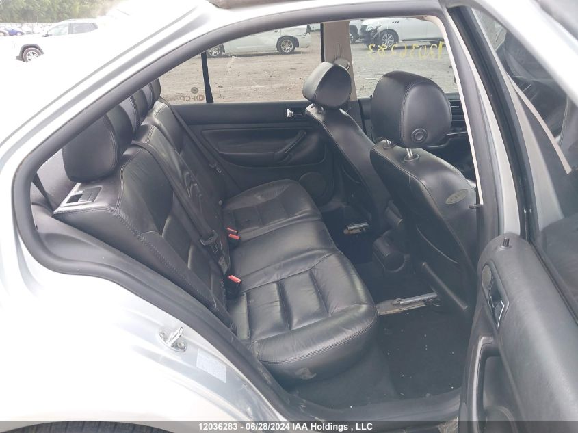 2002 Volkswagen Jetta VIN: 3VWSB69M52M145558 Lot: 12036283