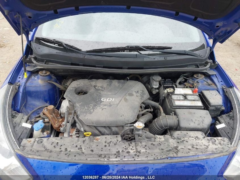 2013 Hyundai Accent Gl VIN: KMHCT5AE7DU113353 Lot: 12036287