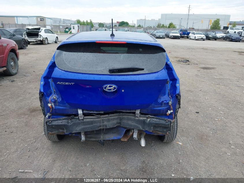 2013 Hyundai Accent Gl VIN: KMHCT5AE7DU113353 Lot: 12036287