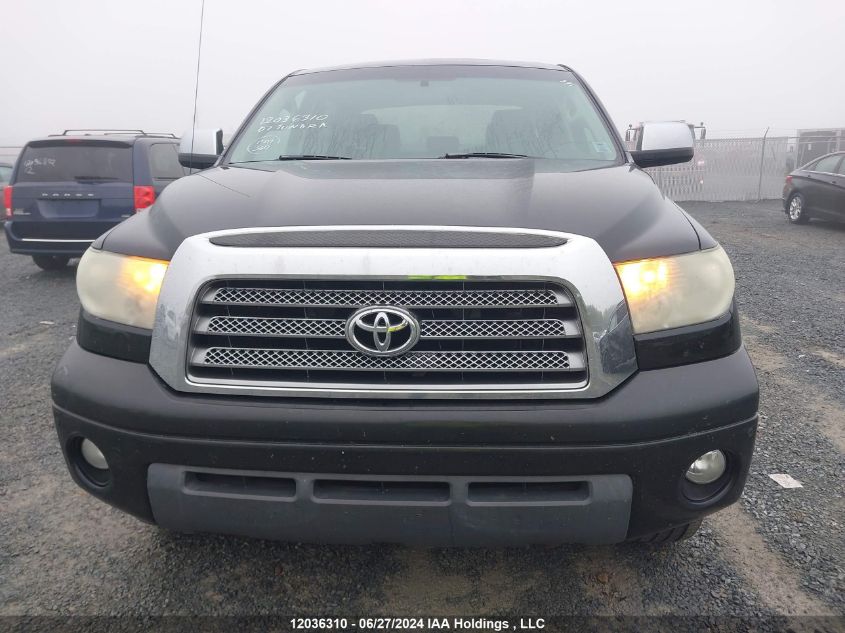 2007 Toyota Tundra Limited 5.7L V8 VIN: 5TBDV58137S465997 Lot: 12036310