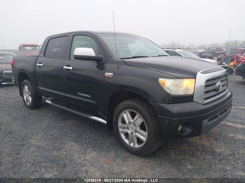 2007 Toyota Tundra Limited 5.7L V8 VIN: 5TBDV58137S465997 Lot: 12036310