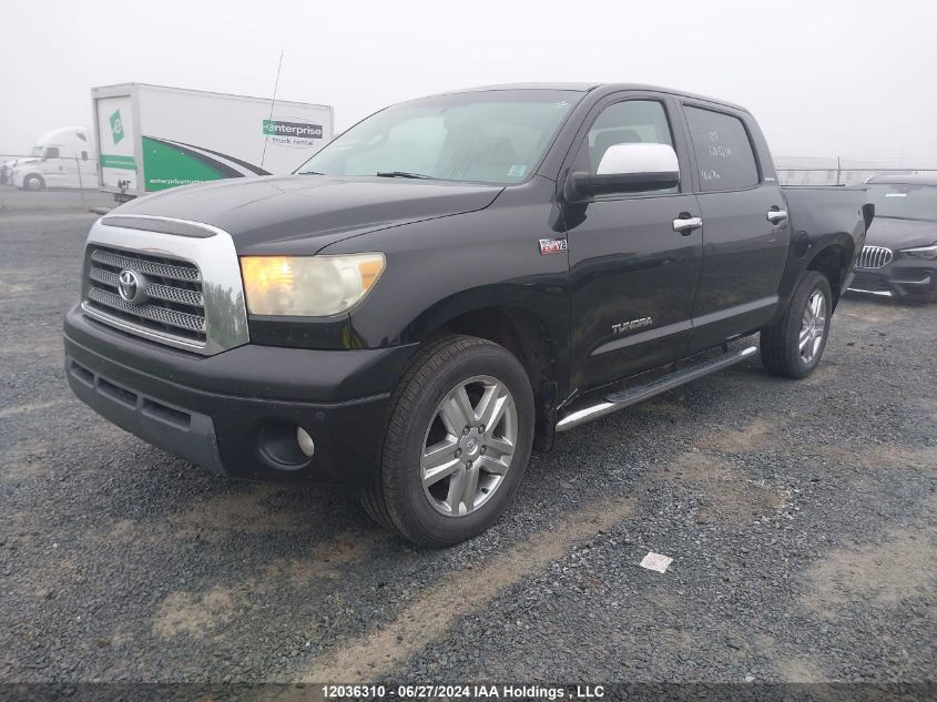 2007 Toyota Tundra Limited 5.7L V8 VIN: 5TBDV58137S465997 Lot: 12036310