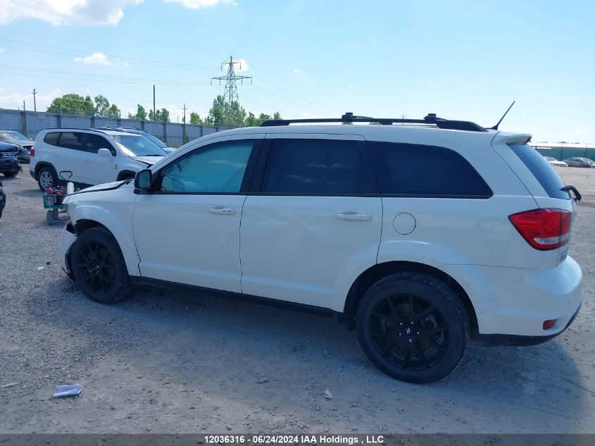 2018 Dodge Journey Sxt VIN: 3C4PDDCG4JT277838 Lot: 12036316