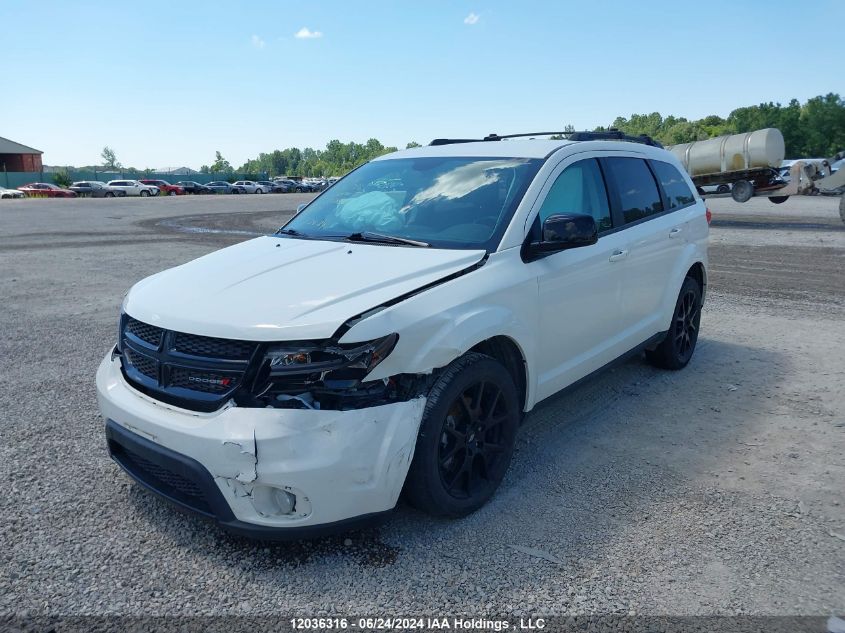 2018 Dodge Journey Sxt VIN: 3C4PDDCG4JT277838 Lot: 12036316
