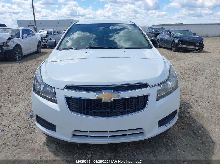 2012 Chevrolet Cruze VIN: 1G1PA5SH1C7352407 Lot: 12036318