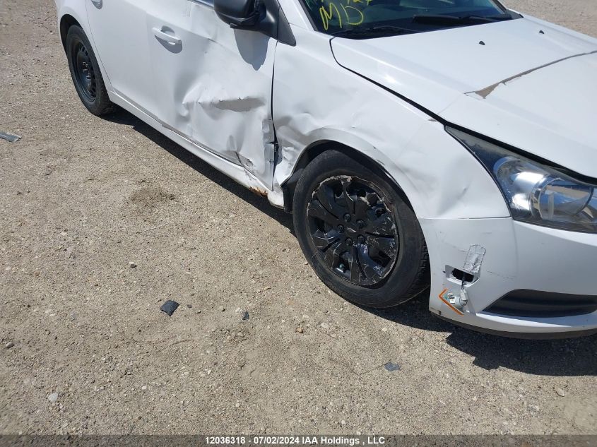 2012 Chevrolet Cruze VIN: 1G1PA5SH1C7352407 Lot: 12036318